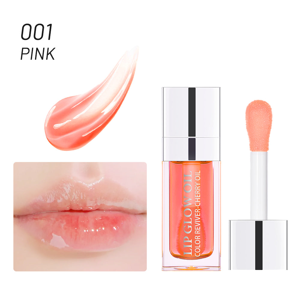 Moisturizing Lip Balm Original, Lip Oil Gloss Care of the Lips, Pink Plumping Gloss Oil, Exfoliating Hydration