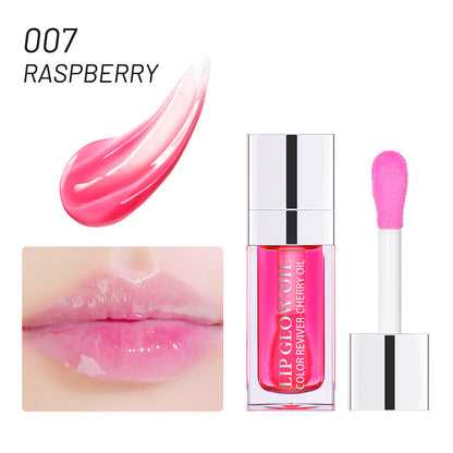 Moisturizing Lip Balm Original, Lip Oil Gloss Care of the Lips, Pink Plumping Gloss Oil, Exfoliating Hydration