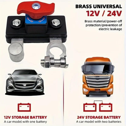 High-Performance Car Battery Cut Off Switch – Reliable Isolator Cut-off for Power Terminal Safety