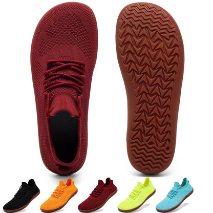 Minimalist Barefoot Running Shoes Lightweight Wide Toe Breathable Zero Drop Sneakers for Outdoor Comfort
