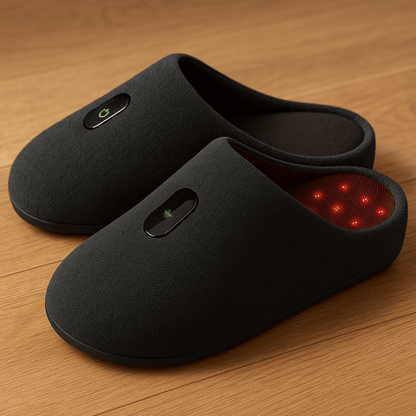 Rechargeable Red Light Therapy for Feet, Pulse Foot Therapy Device at Home for Inflammation & Itchiness Relief
