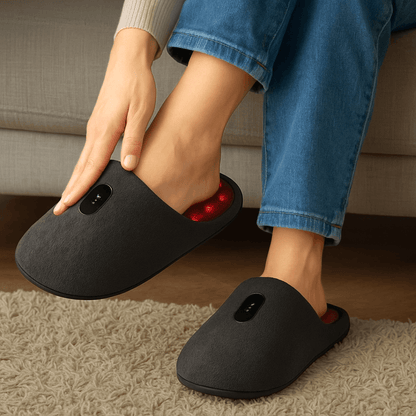 Rechargeable Red Light Therapy for Feet, Pulse Foot Therapy Device at Home for Inflammation & Itchiness Relief