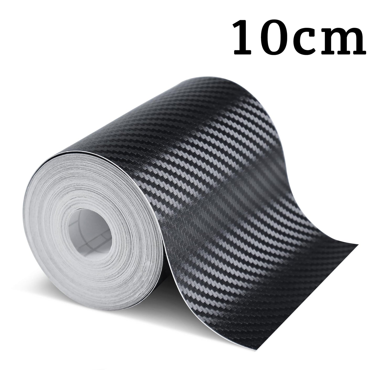 Nano Carbon Fiber Car 3D Tape Mirror Protector Strip, Waterproof Adhesive for Scratch Protection