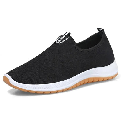 Mens Breathable Mesh Running Shoes with Soft Sole for Everyday Comfort