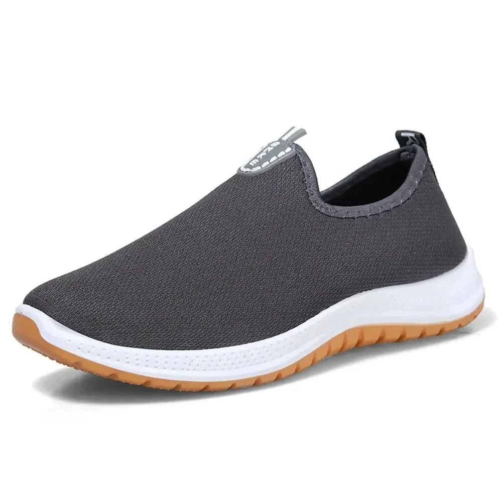 Mens Breathable Mesh Running Shoes with Soft Sole for Everyday Comfort