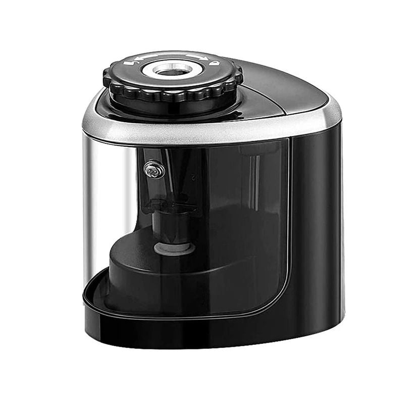 Electric Pencil Sharpener with Safety Blade for Students and Artists