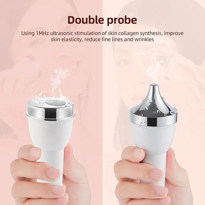 Ultrasonic Skin Therapy Device for Face Lifting and Eye Care