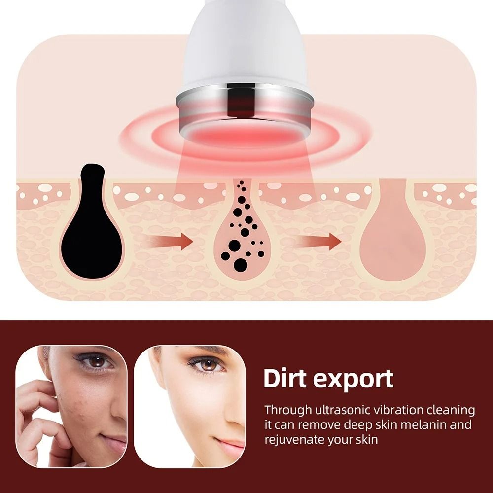 Ultrasonic Skin Therapy Device for Face Lifting and Eye Care