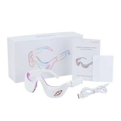 Electric Eye Massager with Heat and Vibration for Fatigue and Wrinkle Relief