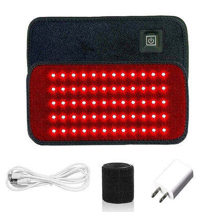 Red and Infrared Light Therapy Belt with 60 LEDs for Slimming and Pain Relief