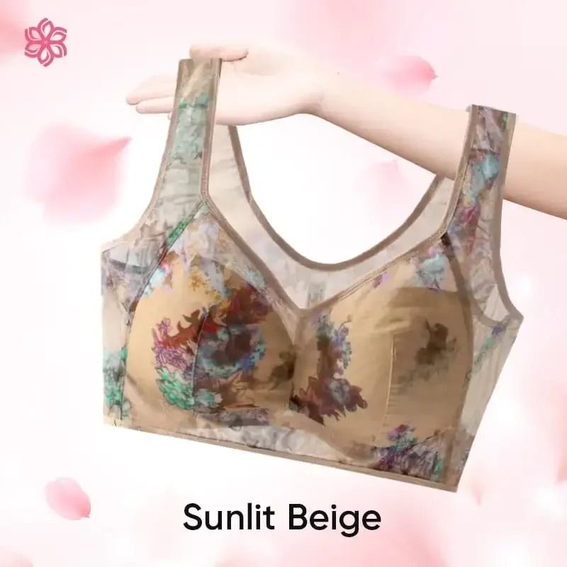 Everyday Ice Silk Lace Cooling Comfort Bra for Women