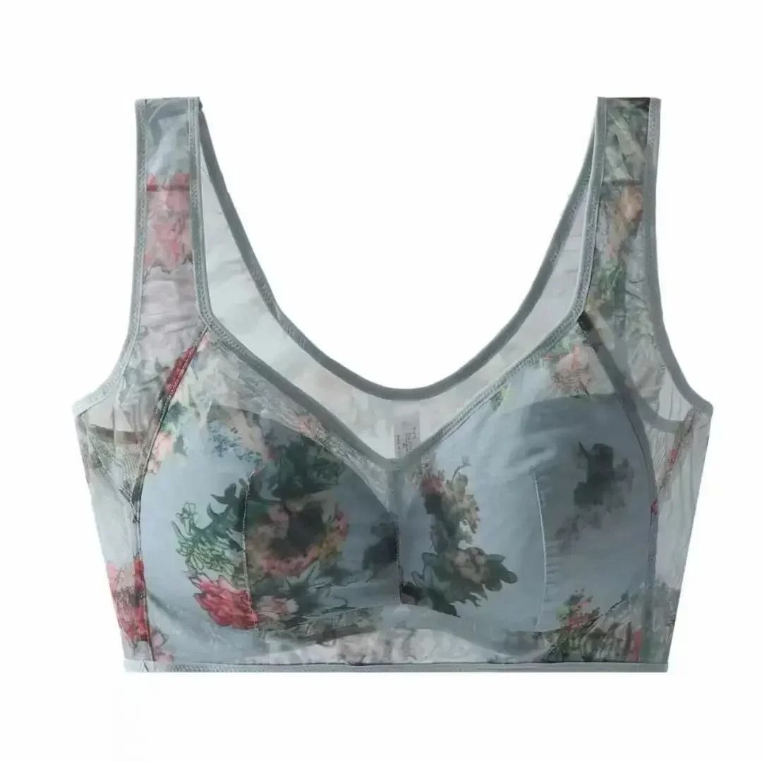 Everyday Ice Silk Lace Cooling Comfort Bra for Women