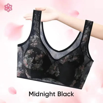 Everyday Ice Silk Lace Cooling Comfort Bra for Women