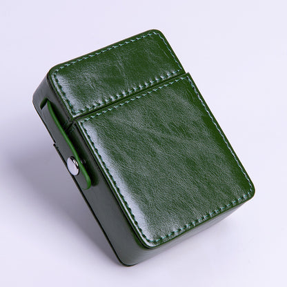 Pocket Leather Cigarette Case – Waterproof Smoking Tools & Accessories for Men