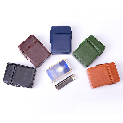 Pocket Leather Cigarette Case – Waterproof Smoking Tools & Accessories for Men