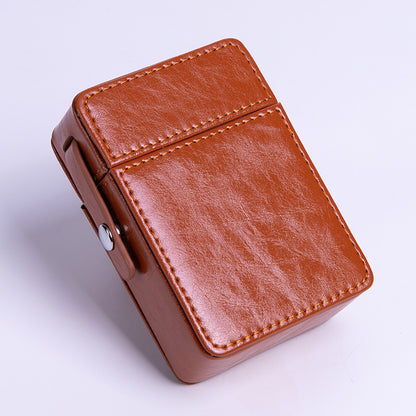 Pocket Leather Cigarette Case – Waterproof Smoking Tools & Accessories for Men