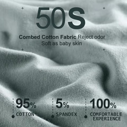 High Waist Pure Cotton Panties Set for Women Comfortable Breathable Briefs in M to XXXL Sizes