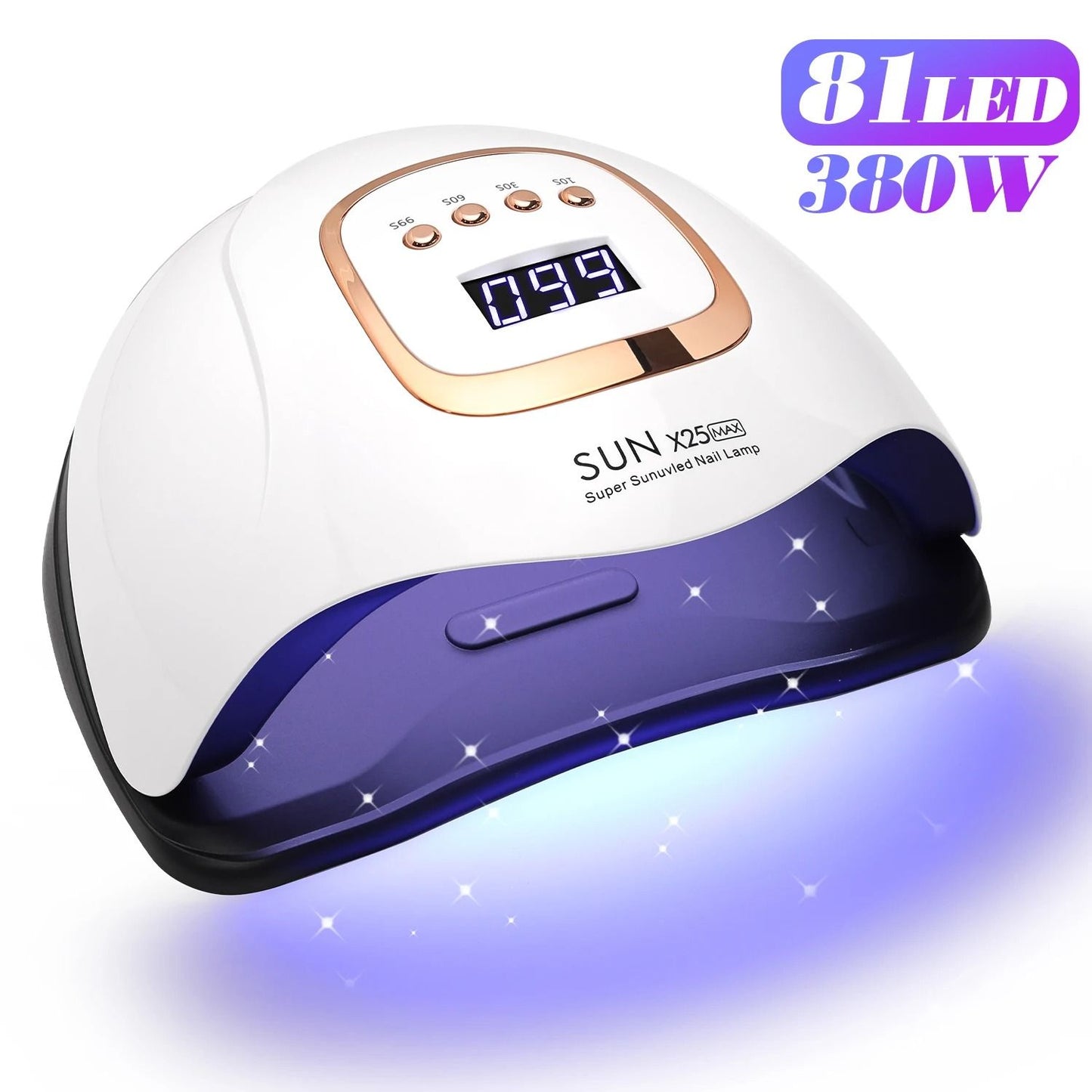 UV LED Nail Lamp for Gel Polish Fast Drying Professional Salon Quality Nail Dryer