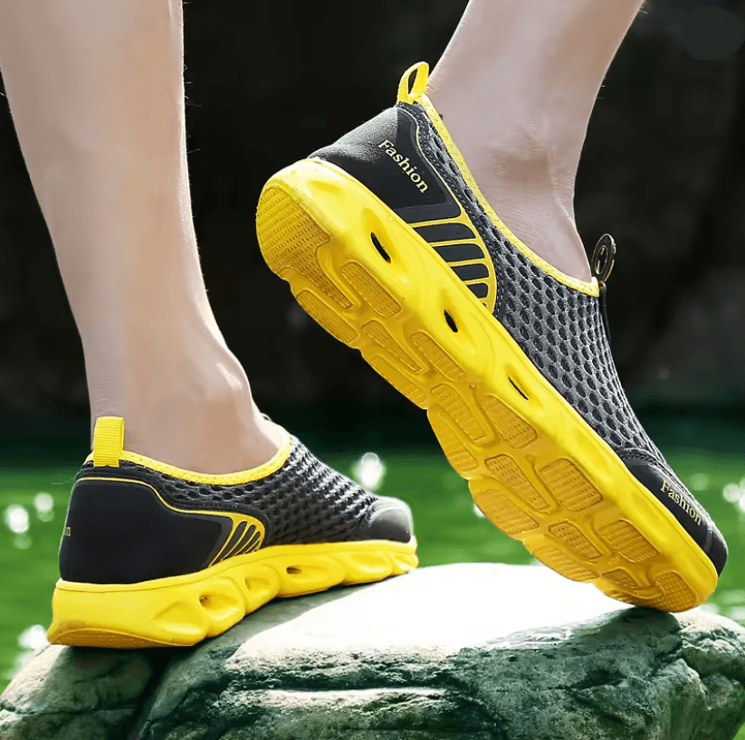 OceanStride Quick Dry Aqua Shoes for Men Lightweight Breathable Wading Beach Water Sneakers