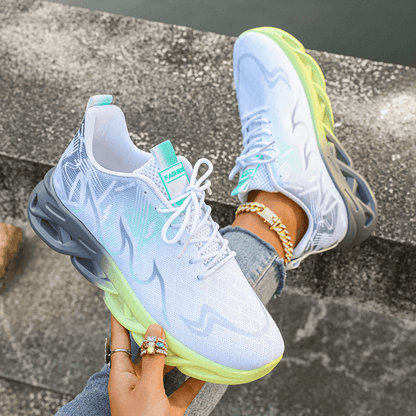 StrideLite Breathable Lightweight Vulcanized Sneakers for Women Outdoor Running Walking Flats