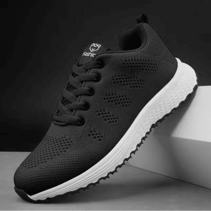 AirWeave Casual Knit Sneakers for Women Lightweight Breathable Walking Shoes