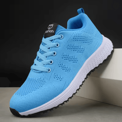 AirWeave Casual Knit Sneakers for Women Lightweight Breathable Walking Shoes