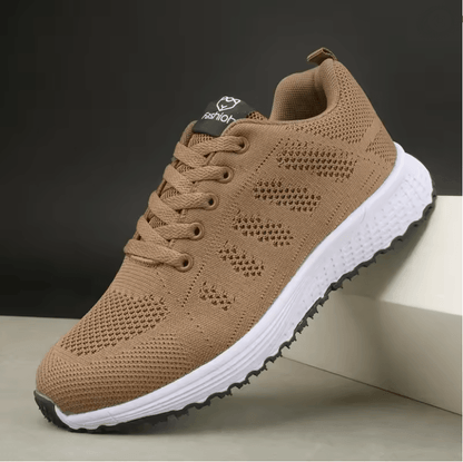 AirWeave Casual Knit Sneakers for Women Lightweight Breathable Walking Shoes