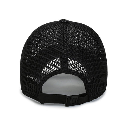 Breathable Summer Caps for Men, Mesh Baseball Cap, Dad Hat Snapback Trucker, Outdoor Fishing Hats Bone Gorras