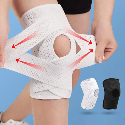 Elastic Compression Sports Knee Pad Support Brace for Men and Women