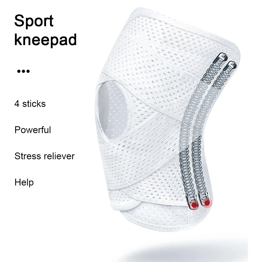 Elastic Compression Sports Knee Pad Support Brace for Men and Women