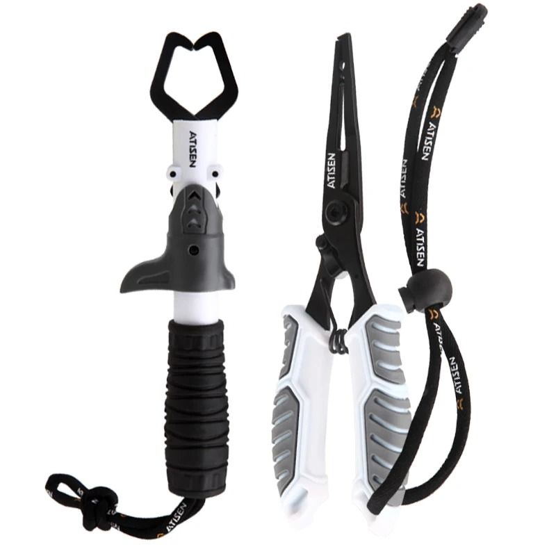 Stainless Steel Fishing Lip Gripper Professional Fish Grabber Tool