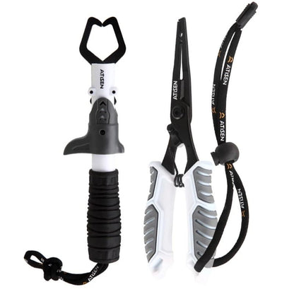 Stainless Steel Fishing Lip Gripper Professional Fish Grabber Tool