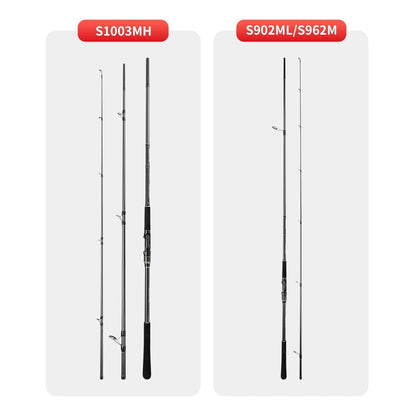 Long Casting Inshore Fishing Rod with Fuji Guides for Seabass 2.7m or 3.0m Spinning Rod