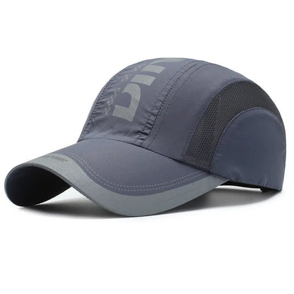 Outdoor Sports Cap Breathable Mesh Hat, New Summer Hat Quick Drying Cap, Lightweight Fashion Spring Baseball Cap