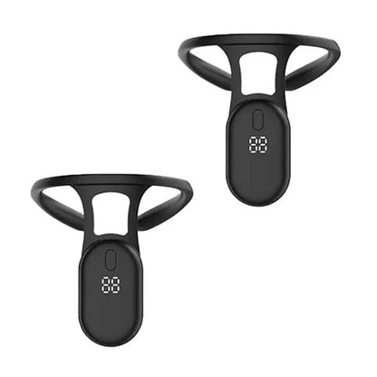 Smart Posture Trainer with Vibration Reminder for Back Neck and Shoulder Support