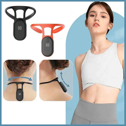 Smart Posture Trainer with Vibration Reminder for Back Neck and Shoulder Support