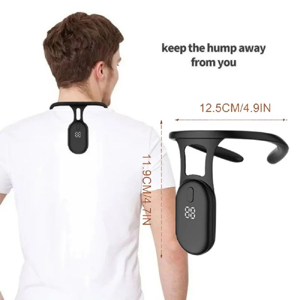 Smart Posture Trainer with Vibration Reminder for Back Neck and Shoulder Support
