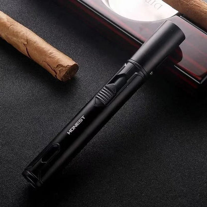 Windproof Butane Jet Torch Lighter for Outdoor and Welding Use