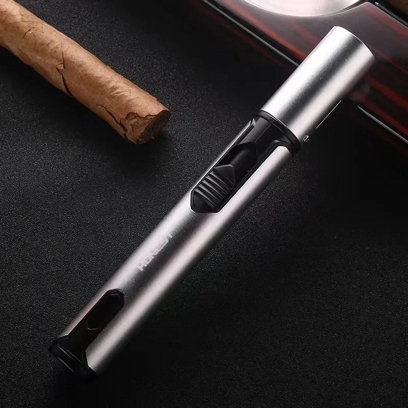 Windproof Butane Jet Torch Lighter for Outdoor and Welding Use