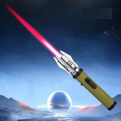 Windproof Butane Jet Torch Lighter for Outdoor and Welding Use