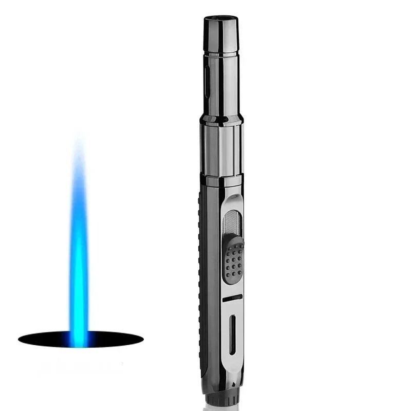 Windproof Butane Jet Torch Lighter for Outdoor and Welding Use