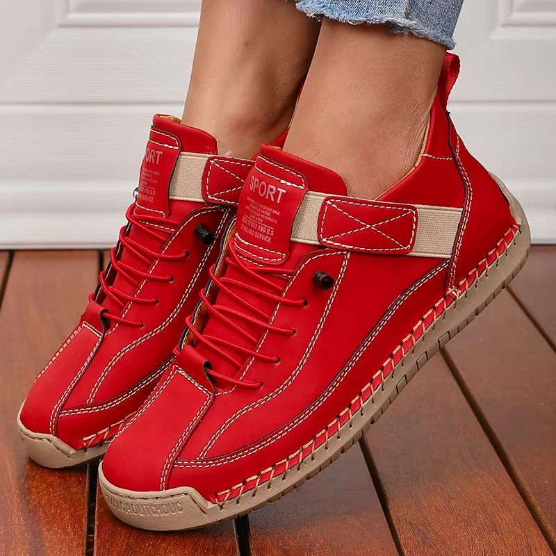 Retro British Style Women's Summer Workwear Boots – Non-Slip Mid-Top Fashion Loafers