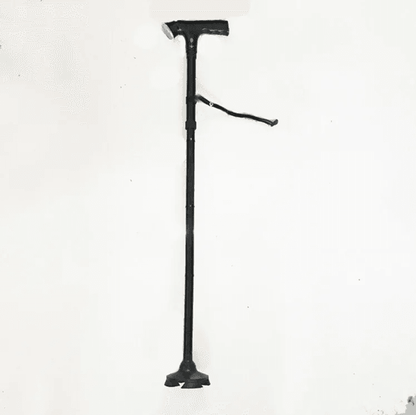 Adjustable Collapsible Walking Cane with LED Light and Alarm
