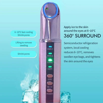 Electric Eye Massager with Sound Wave and EMS for Skin Lifting and Wrinkle Reduction