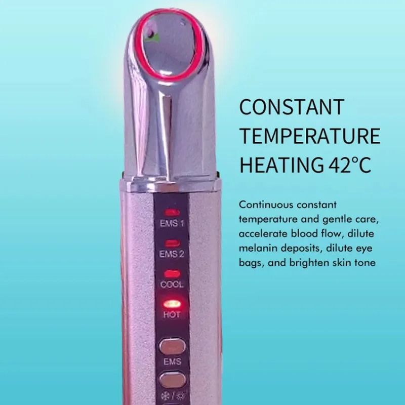 Electric Eye Massager with Sound Wave and EMS for Skin Lifting and Wrinkle Reduction