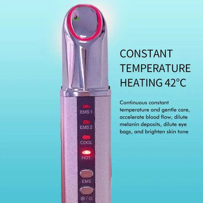 Electric Eye Massager with Sound Wave and EMS for Skin Lifting and Wrinkle Reduction