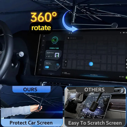 Foldable Windshield Umbrella Sunshade for Car Heat Protection