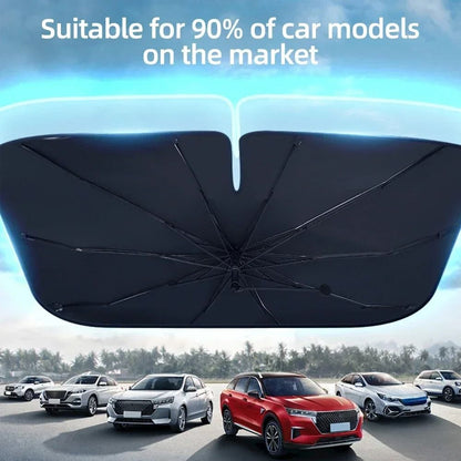 Foldable Windshield Umbrella Sunshade for Car Heat Protection