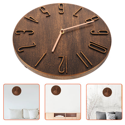 Modern Wall Clock Decor Living Clocks for Walls, Boho Clock for Office Kitchen Room, Waterproof Outdoor Design