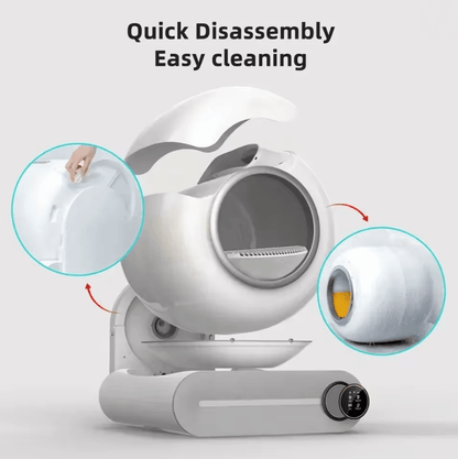 Tonepie 65L Smart Self Cleaning Cat Litter Box